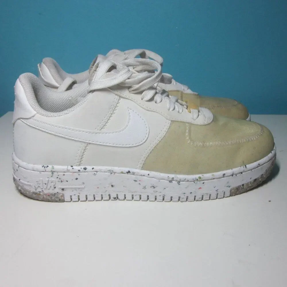 Nike Air Force 1 Crater Foam Womens Lace Up Sneakers Size 6.5 / EU 37.5